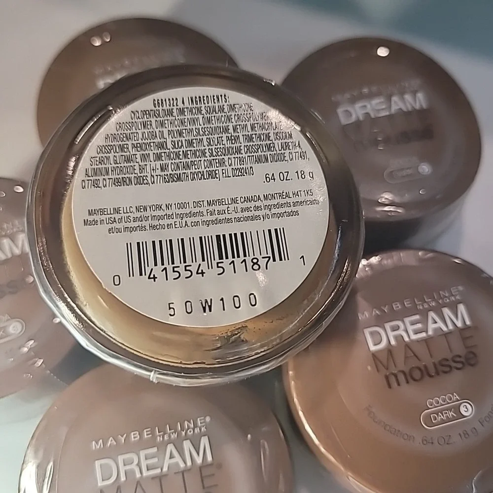 Cocoa Dark 3 Maybelline Dream Matte Mousse Foundation * SHIPS FAST * NEW & FRESH